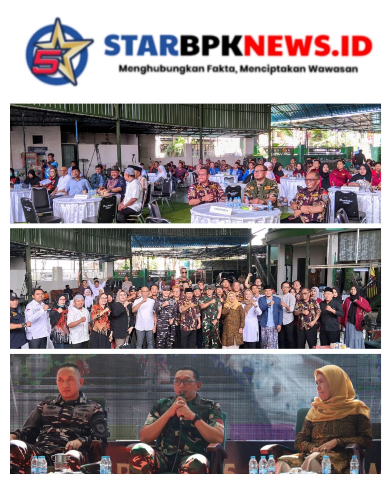 Lokariya Generasi Muda Produktif, Dandim 0825/Banyuwangi Pimpin Diskusi Kebangsaan Pancasila di Ponpes Adz Dzikra