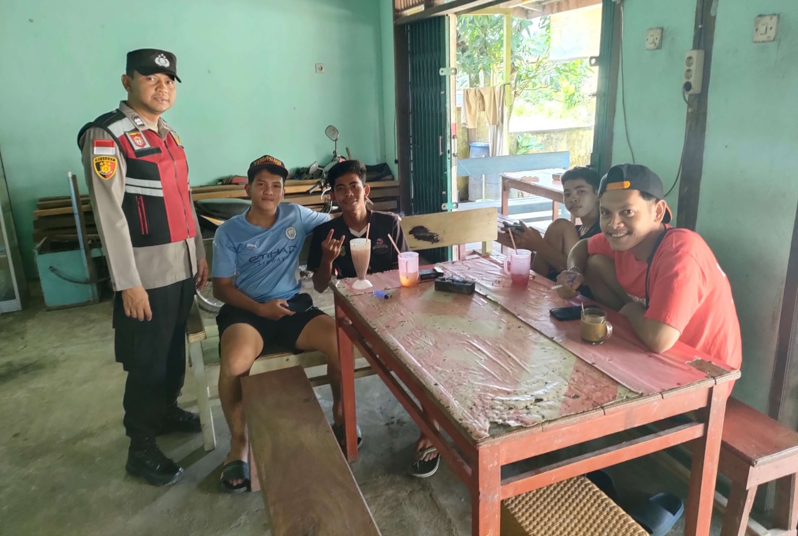 Perkuat Keamanan Wilayah, Polsek Bonti Gencarkan Patroli Rutin di Akhir Pekan