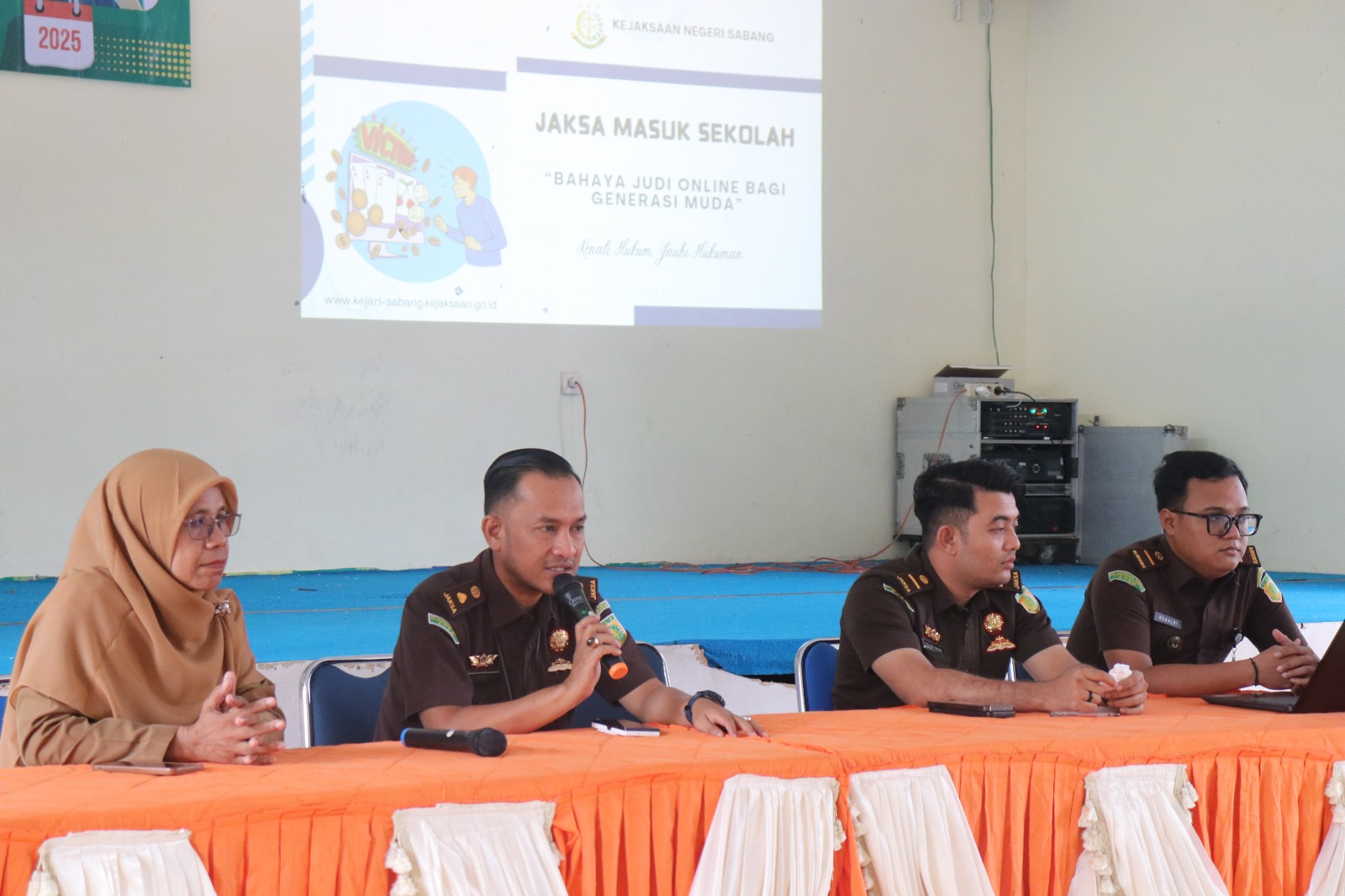 KEJAKSAAN NEGERI SABANG MELAKSANAKAN KEGIATAN JAKSA MASUK SEKOLAH (JMS)