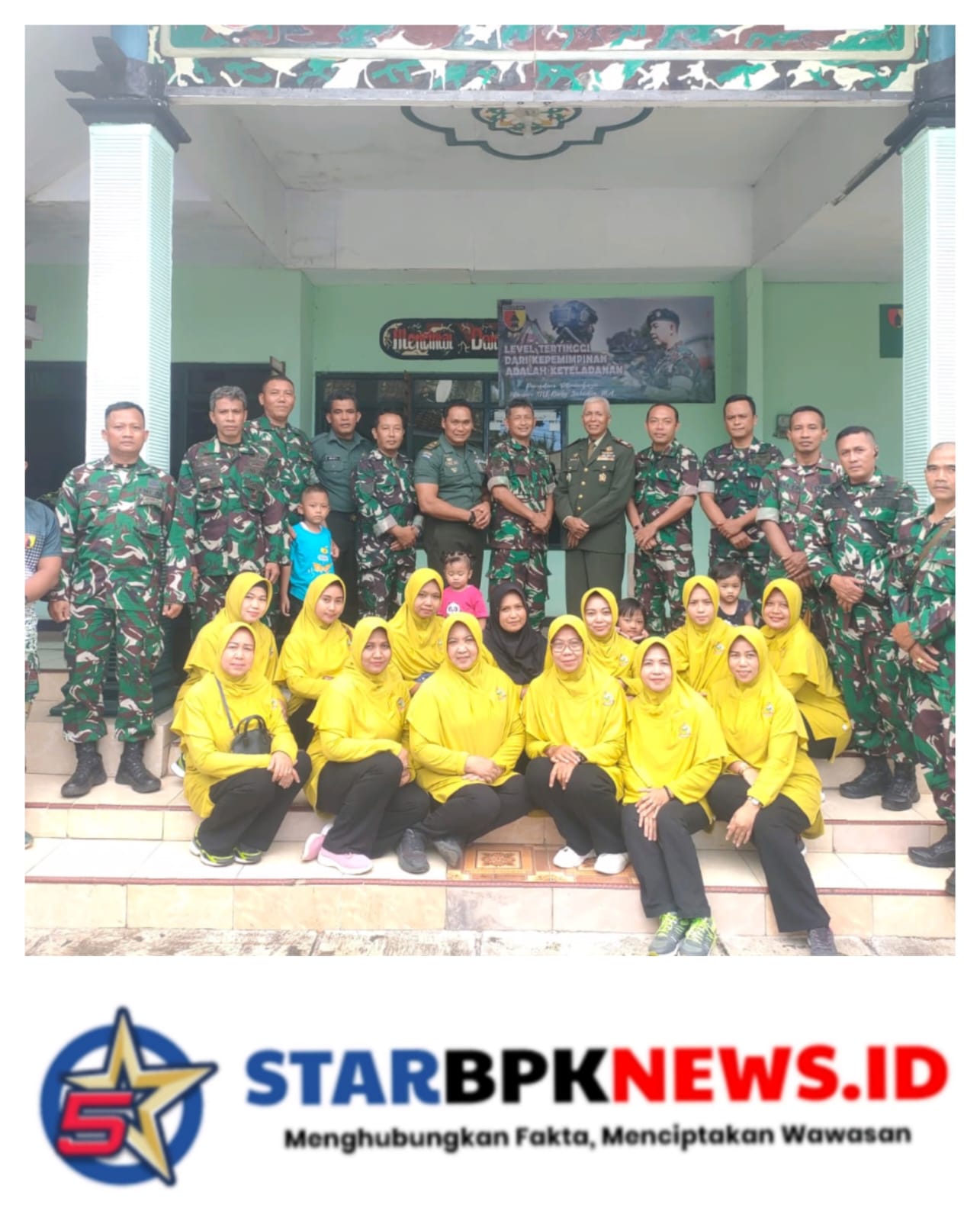 Danramil 0825/19 Sempu Melepas Serma Ronio yang Memasuki Masa Persiapan Pensiun (MPP)