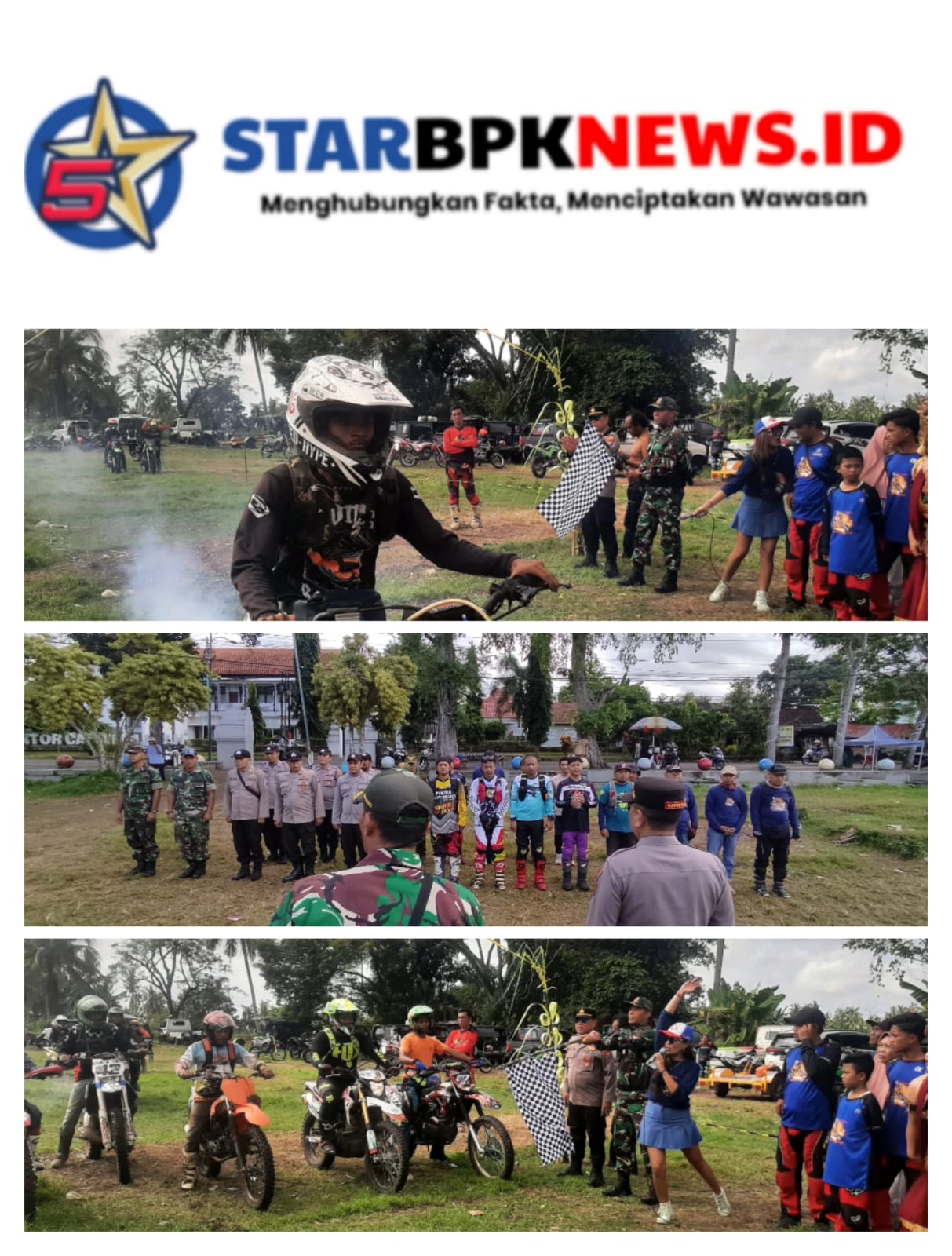 Ratusan Offroader Meriahkan LATBER Trail Adventure “Ketok Pucuk” di Glagah, Danramil Tekankan Semangat Produktif dan Inovatif