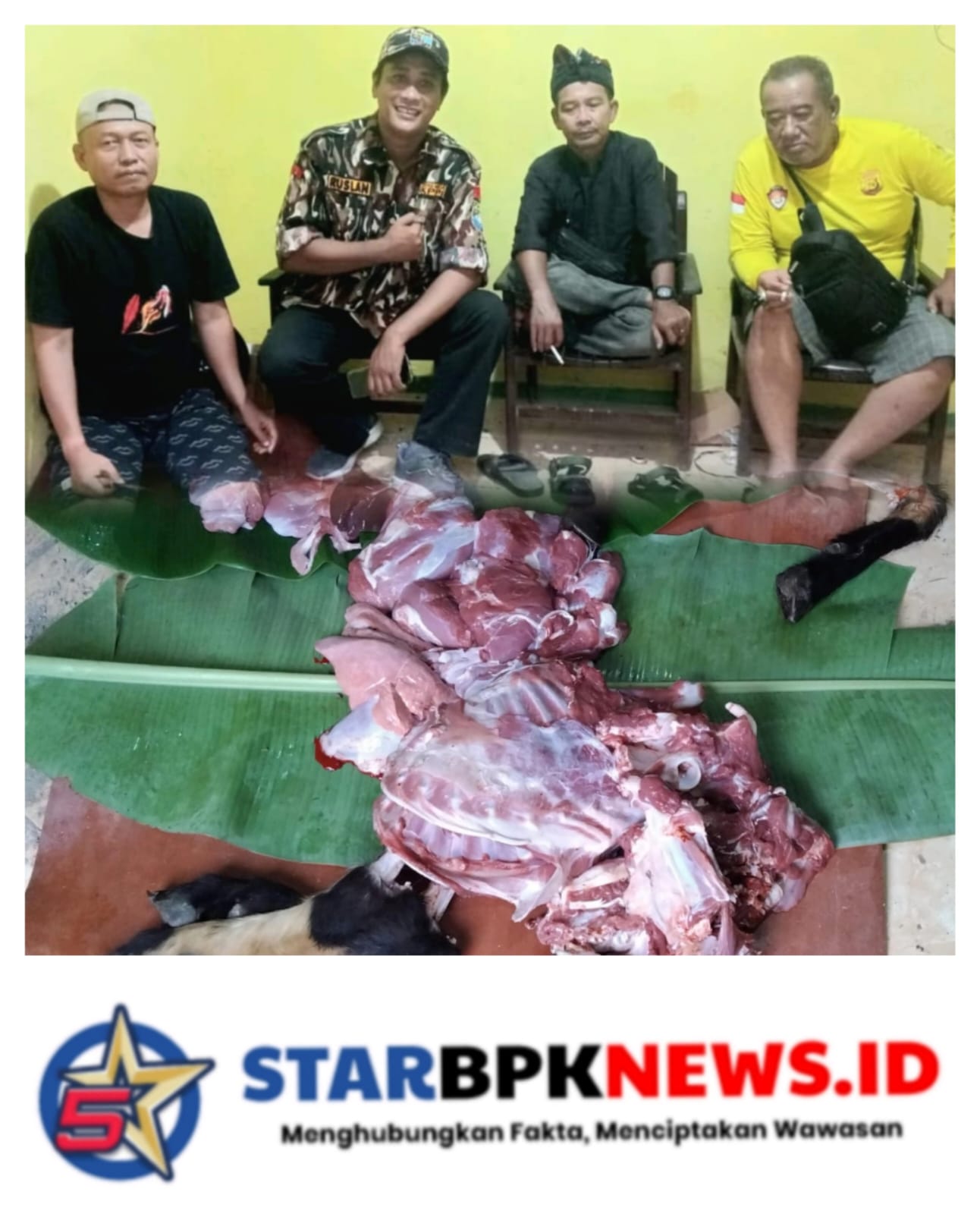 PW FRN Banyuwangi Sembelih Hewan Kurban, Wujud Sinergi Pers dan Kepolisian untuk Masyarakat