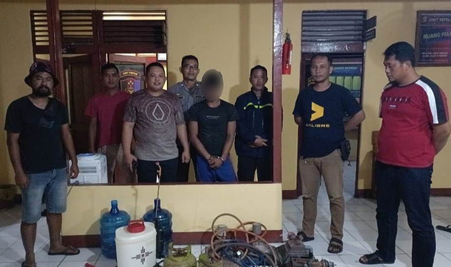 Polsek Beduai Ungkap Kasus Penadahan, Satu Orang Diserahkan ke Polsek Kembayan