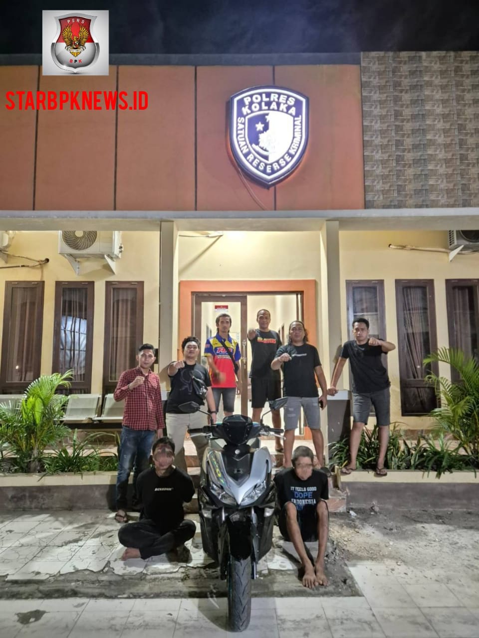 Pelaku Curanmor dan Handphone di Kolaka di Tangkap Team Anti Bandit Polres Kolaka.