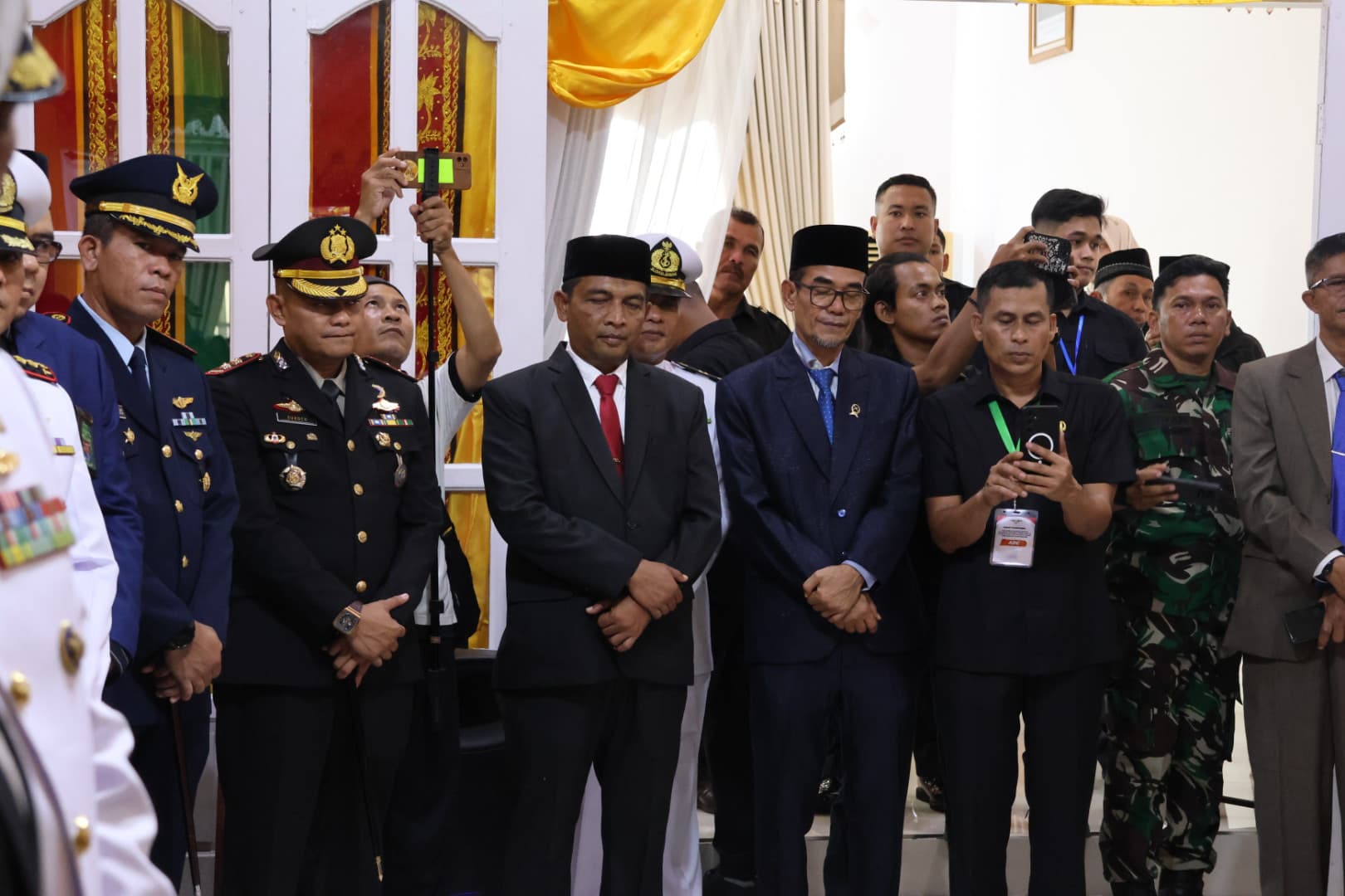 Kapolres Sabang Hadiri Pelantikan Walikota dan Wakil Walikota Sabang Periode 2025–2030