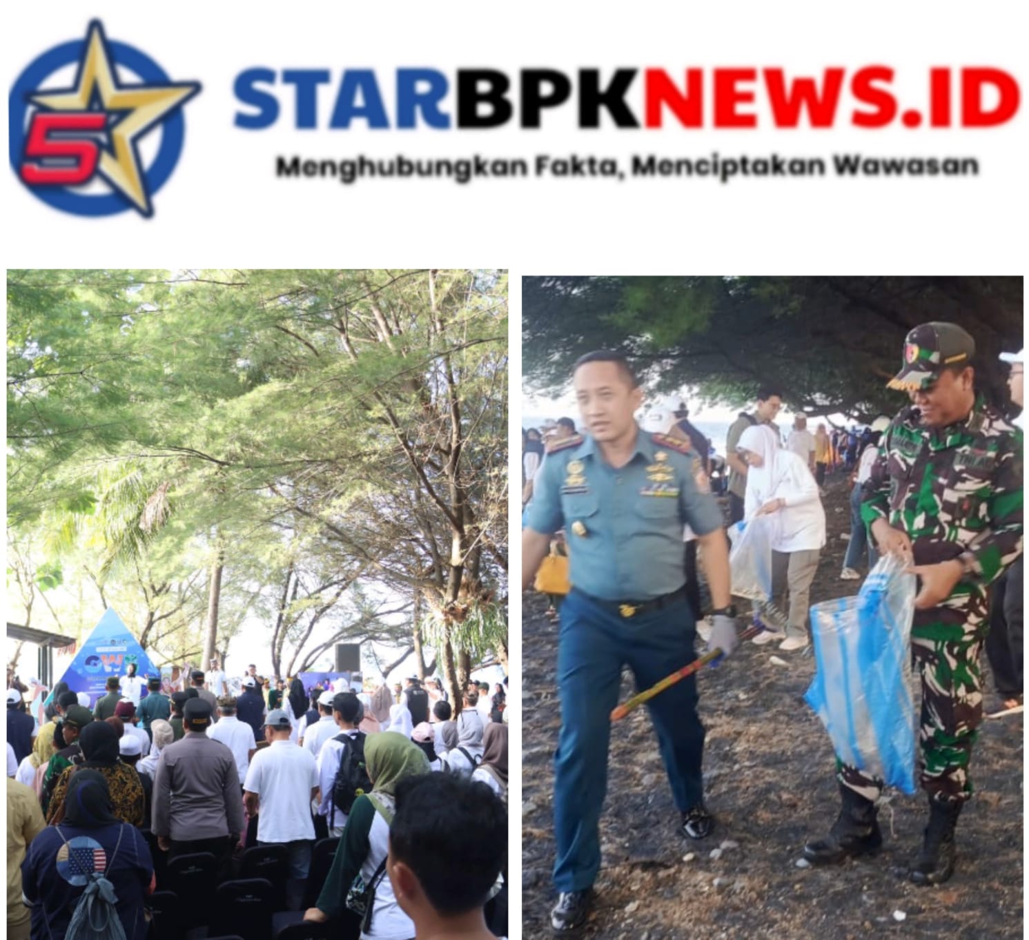 Kasdim 0825/Banyuwangi Dorong Gerakan Wisata Bersih yang PRODUKTIF