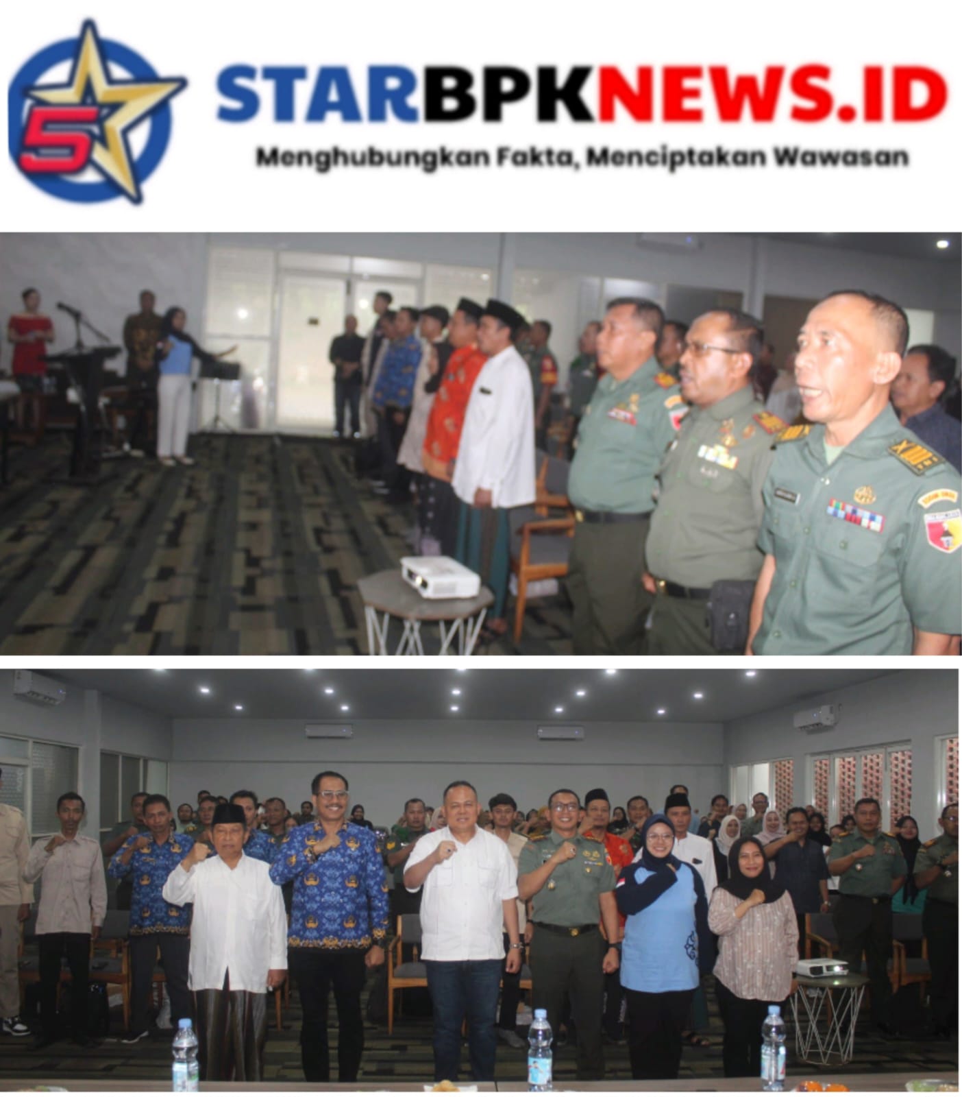 Dandim 0825/Banyuwangi Hadiri Pertemuan Sarasehan Bersama dr. Agung Mulyono: Mendorong Kebijakan Gizi Generasi Emas