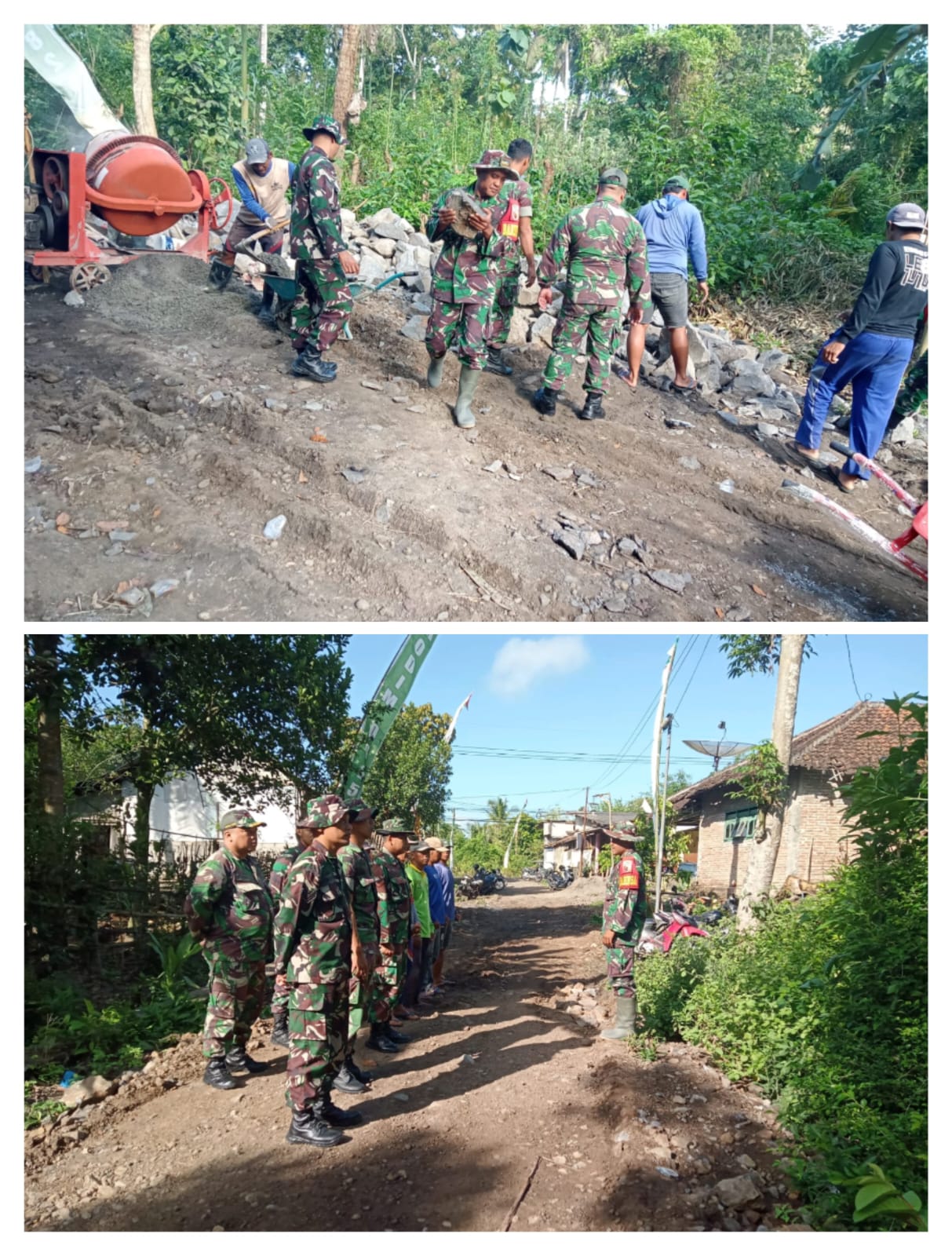 Persiapan TMMD 125 Kodim 0825/Banyuwangi Berjalan Produktif di Siliragung, Fokus pada Pembangunan Jembatan