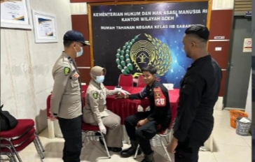 Bakti Kesehatan di Rutan Kelas II B Sambut Hari Bhayangkara ke-79