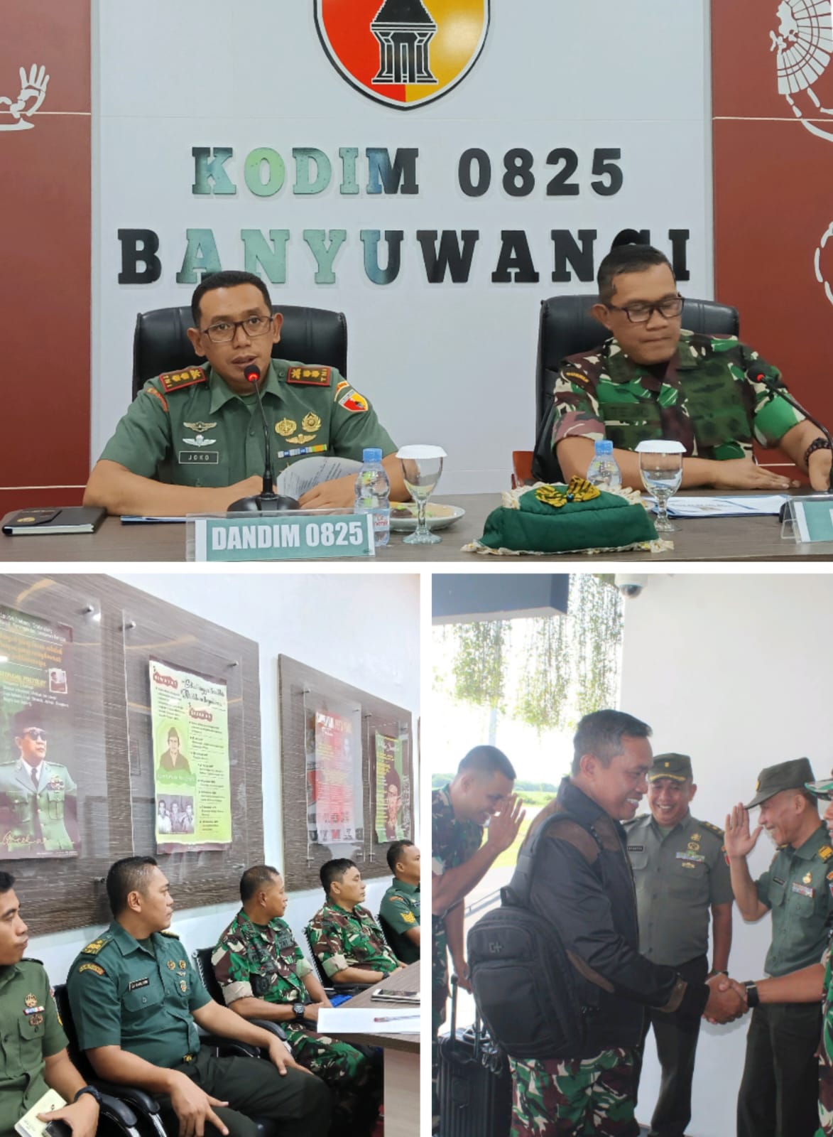 Kodim 0825/Banyuwangi Terima Kunjungan Tim Sterad Dorong Kinerja PRODUKTIF