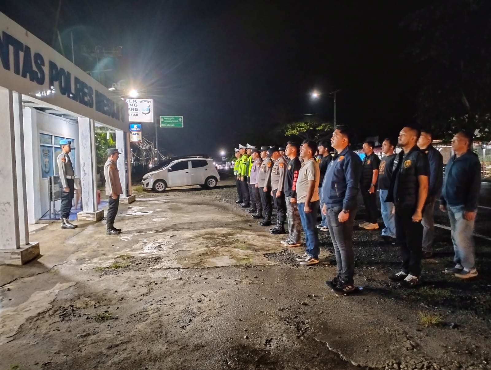 Tingkatkan Keamanan di Akhir Pekan Polres Mesuji Gencar Laksanakan KRYD