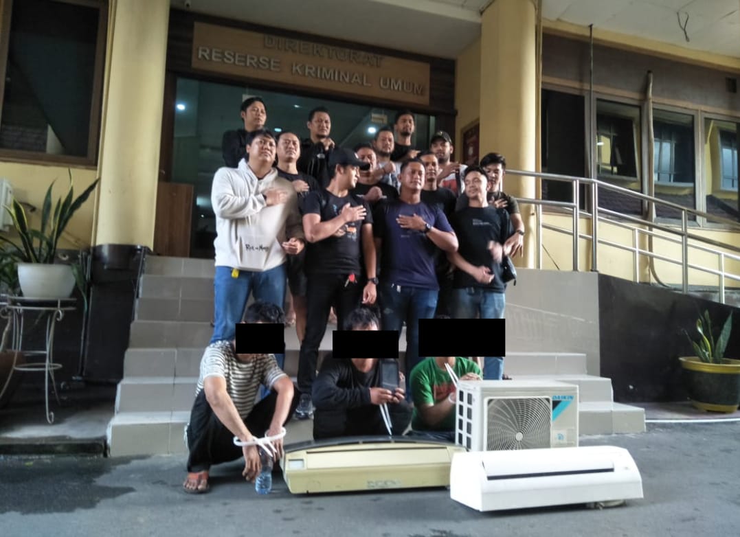 BREAKING NEWS : Tim Resmob Polda Kalbar Ringkus Pelaku Pembobolan Ruko di Samping Rumah Gubernur Kalbar
