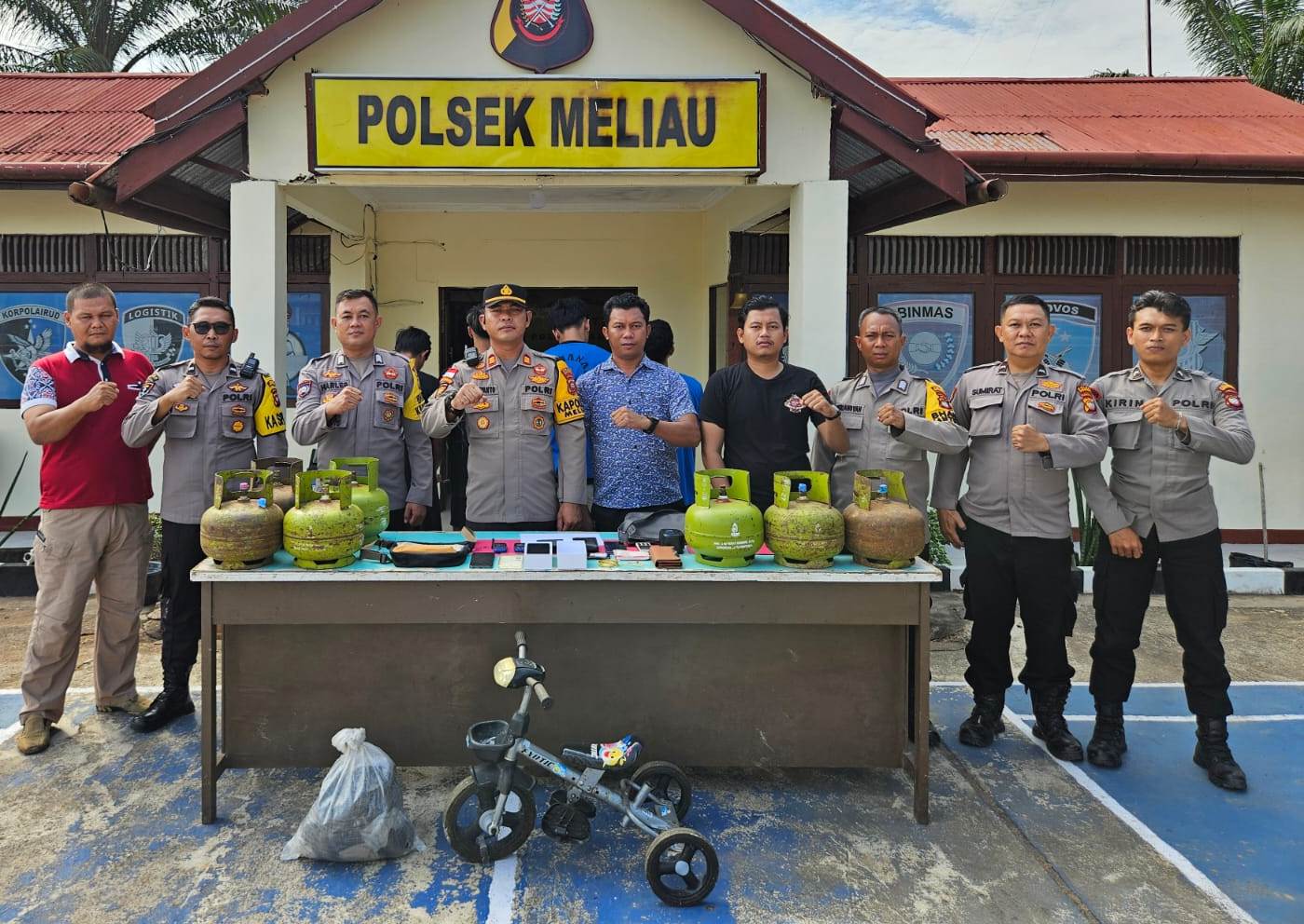 Polsek Meliau Ungkap Komplikasi Aksi Pencurian Berencana di Delapan Lokasi Berbeda