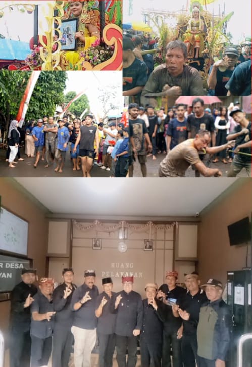 Wakil Bupati Banyuwangi Hadiri Tradisi Kebo Keboan Didesa Aliyan.