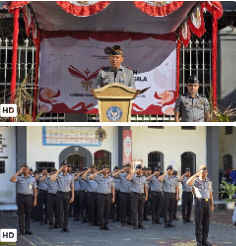Lapas Lumajang Gelar Apel Peringatan Hari Lahir Pancasila, Kalapas Tekankan Pentingnya Revitalisasi Nilai Pancasila
