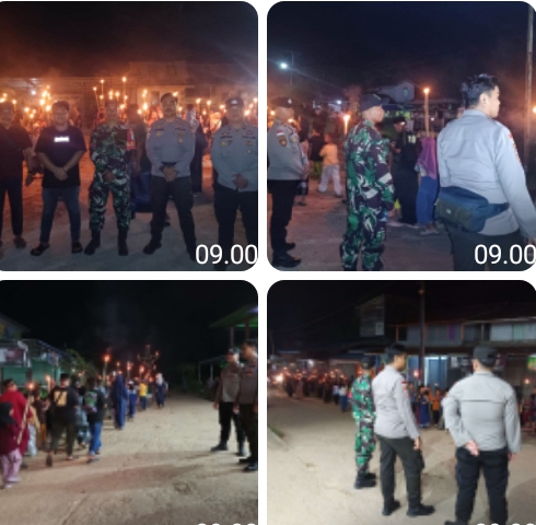Meriah dan Tertib, Malam Takbiran Keliling dan Pawai Obor Sambut Idul Adha 1446 H di Bonti