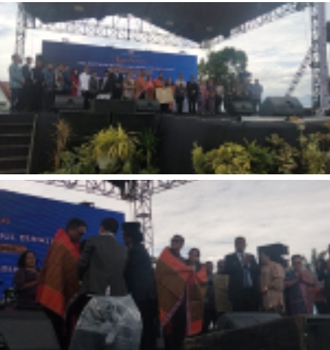 Syukuran Pelantikan Bupati Toba dan Wakil Bupati Toba