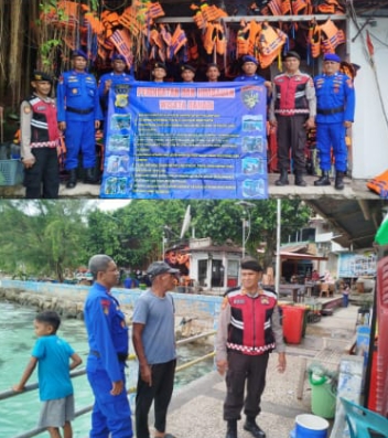 Polres Sabang Gencarkan Edukasi dan Pengawasan Keselamatan Para Pelancong di Kawasan Wisata Iboih