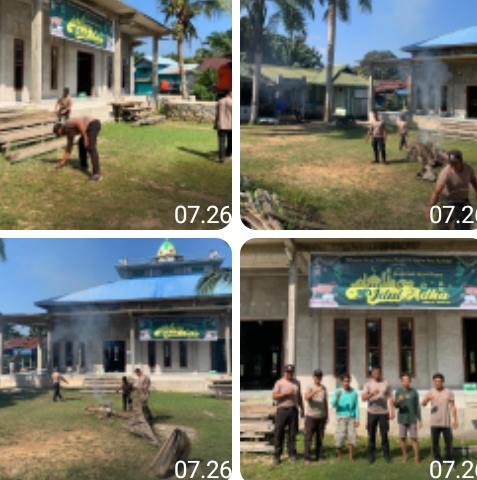 Polsek Mukok Gelar Bakti Religi di Masjid Al Mubin, Wujud Nyata Kedekatan Polri dengan Masyarakat