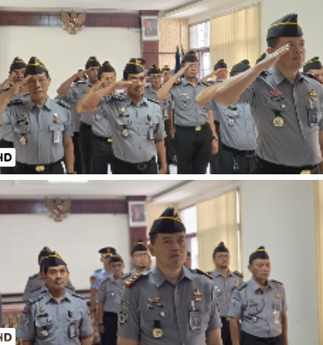 Lapas Lumajang Ikuti Apel Bersama Pegawai Kementerian Secara Virtual Lumajang, 16 Juni 2025