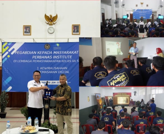 Lapas Kelas IIA Salemba Kembali Kolaborasi dengan Perbanas Institute laksanakan Pengabdian Masyarakat