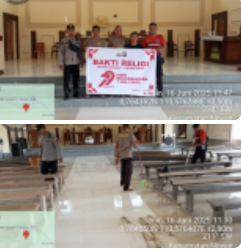 KEGIATAN BHAKTI SOSIAL DALAM RANGKA MEMPERINGATI HARI BHAYANGKARA KE 79