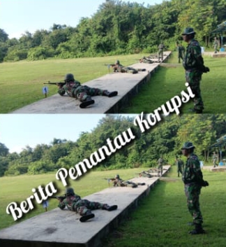 Tingkatkan Kemampuan Dasar Prajurit, Kodim 0112/Sabang Gelar Latihan Menembak Semester I Tahun 2025