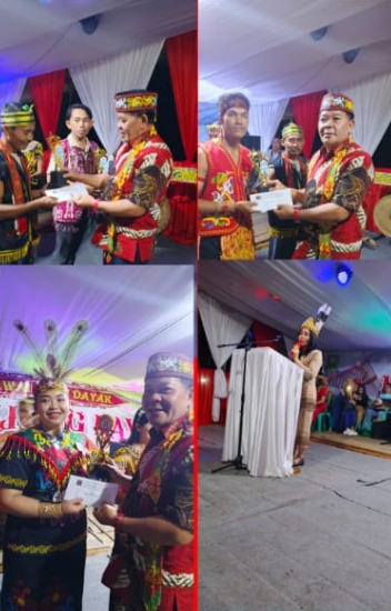 Hadir Wakil Bupati Sanggau Susana Harpena S.sos.MH.Dan Anggota DPR RI.
