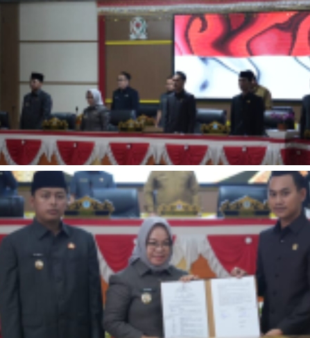 DPRD Kabupaten Mesuji Gelar Paripurna Persetujuan Bersama Nota Kesepakatan RPJMD 2025-2029