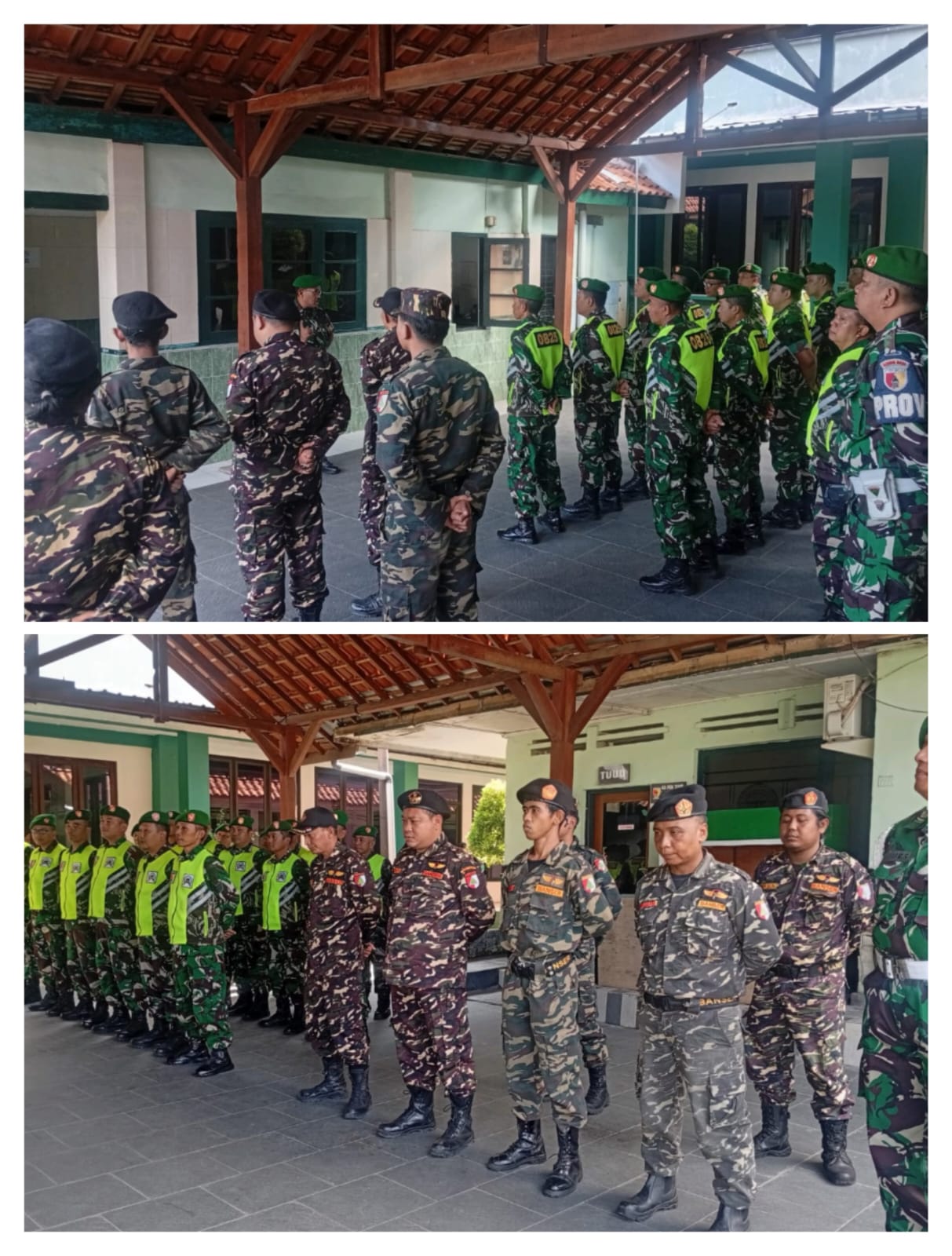 Apel Gabungan TNI dan Banser Wujud Sinergi Kebangsaan Di Banyuwangi