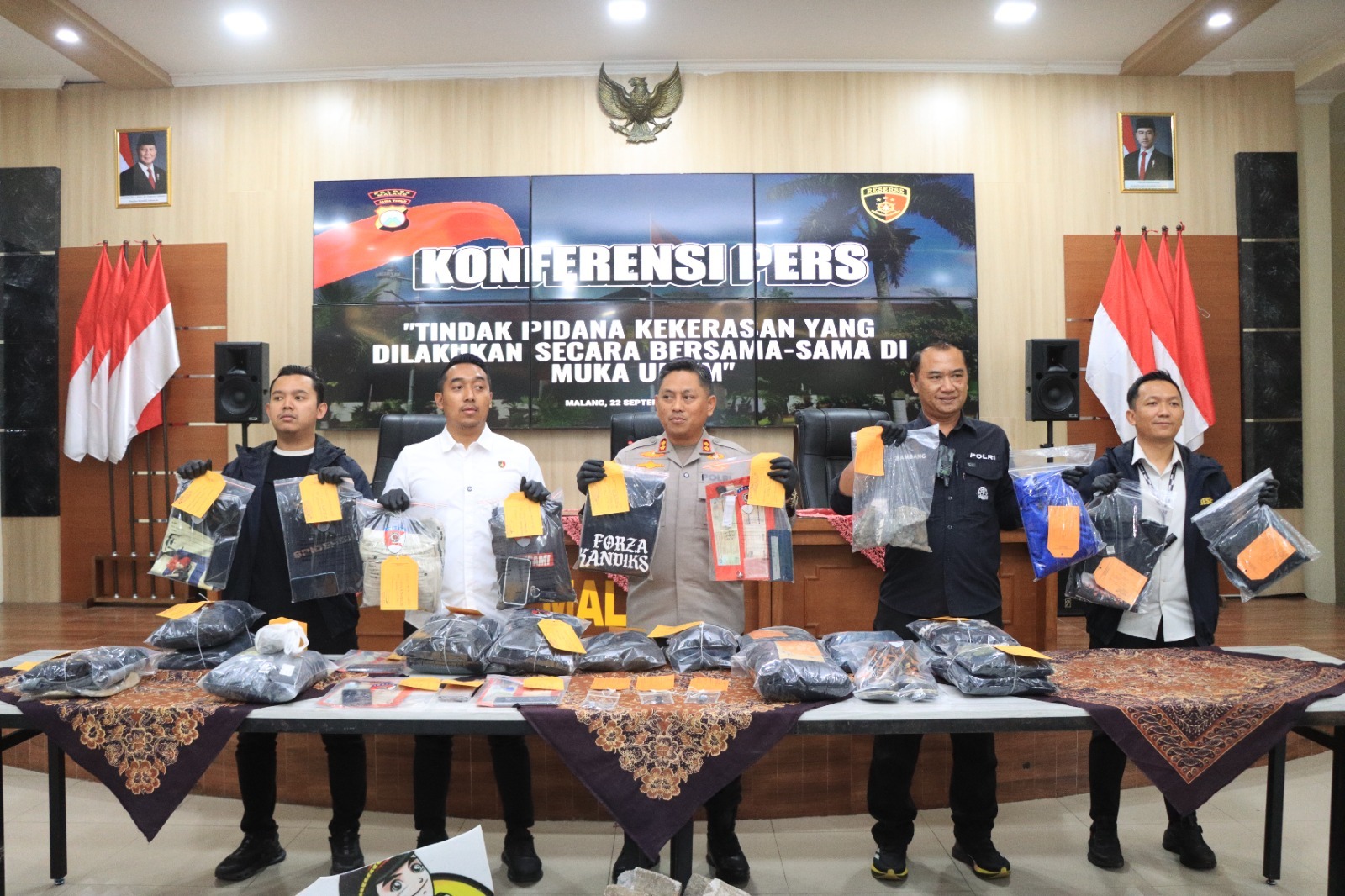 Polres Malang Tetapkan 21 Tersangka Perusakan Kantor Polisi, 6 Diantaranya ABH