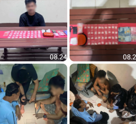 Polsek Sekayam Bongkar Peredaran Sabu, Amankan 37 Paket Siap Edar