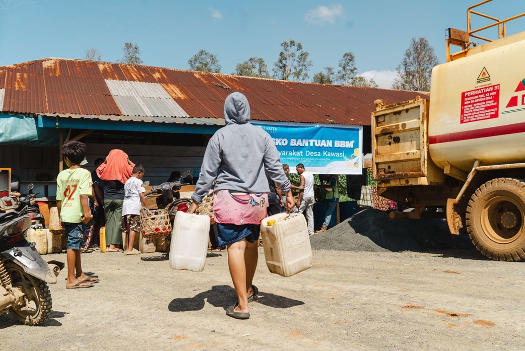 Masyarakat desa Kawasi Soroti Penyaluran Bantuan BBM, Minta Kejelasan Penggunaan Dana