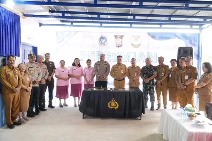 Bupati Humbang Hasundutan Bersama Kapolres Laksanakan ‘Soft Opening’ Gedung SPPG Kemala Bayangkari