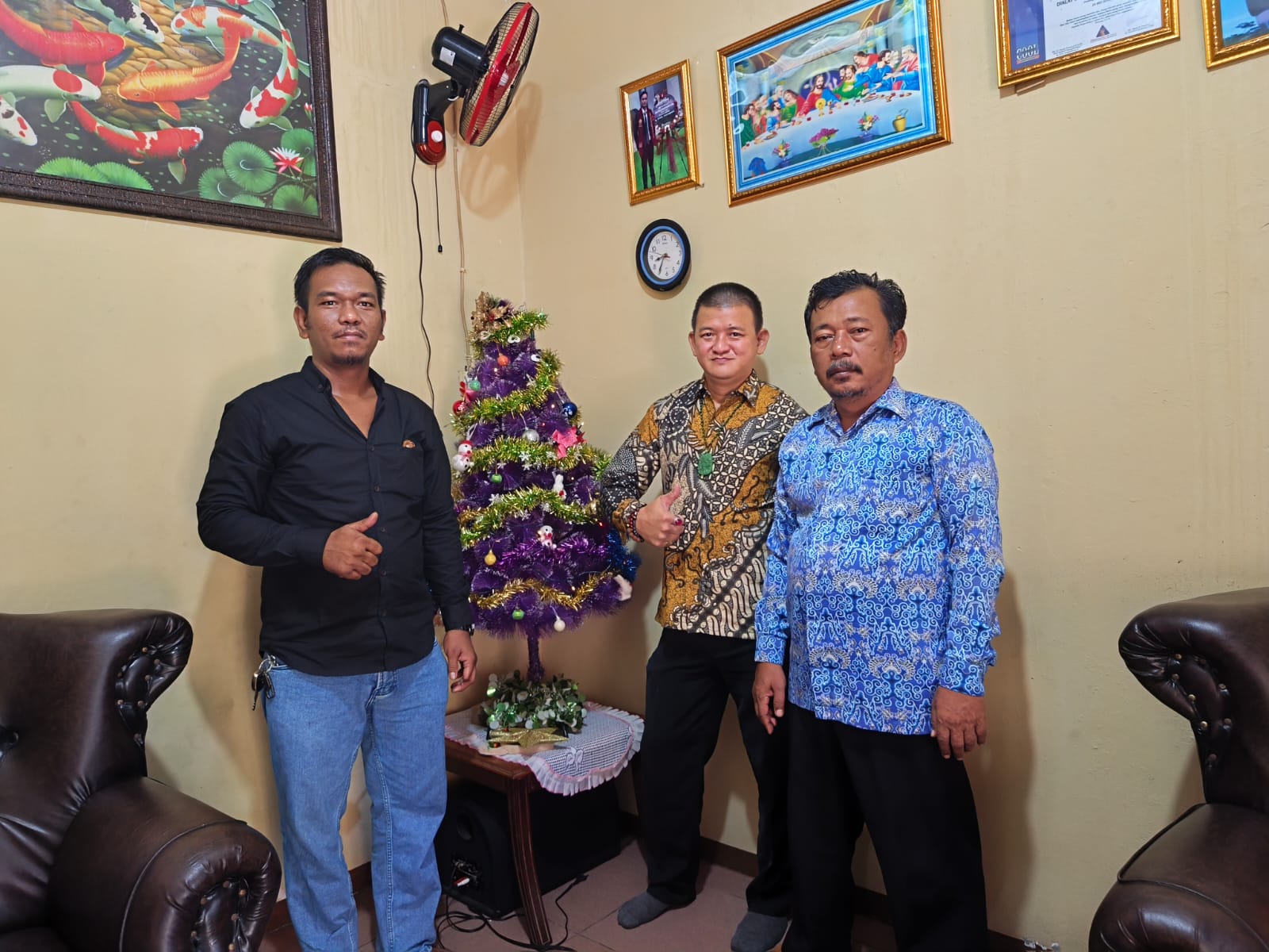 Ketum GWI  Kunjungi Kediaman Waketum, Perkuat Soliditas Organisasi