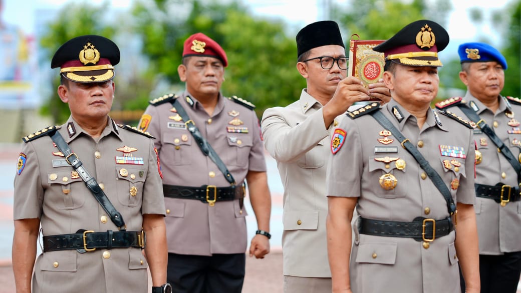 Kapolda Sulteng Pimpin Sertijab 7 Pejabat Utama hingga 3 Kapolres, Ini Daftarnya!