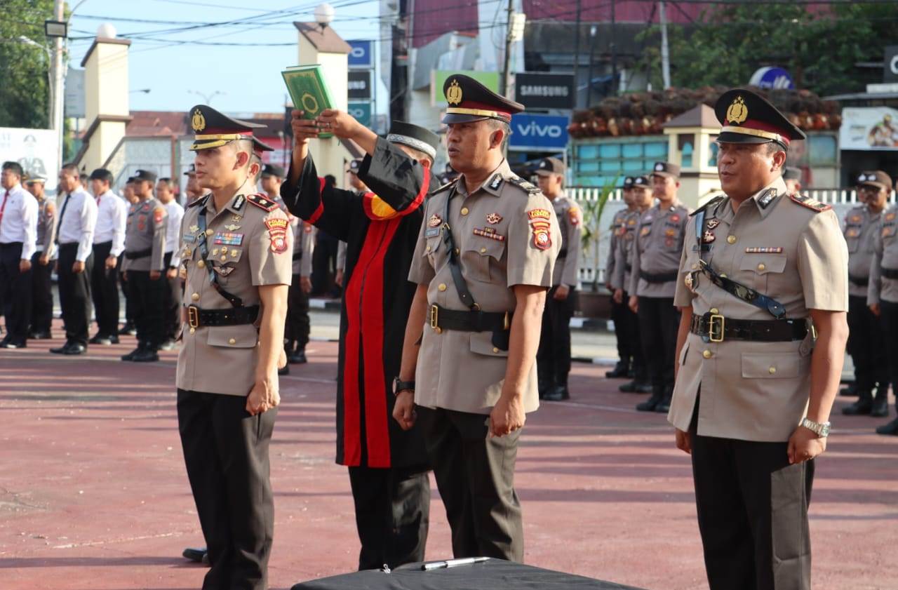 Polres Sanggau Gelar Sertijab Strategis, Tegaskan Komitmen Pelayanan dan Stabilitas Kamtibmas