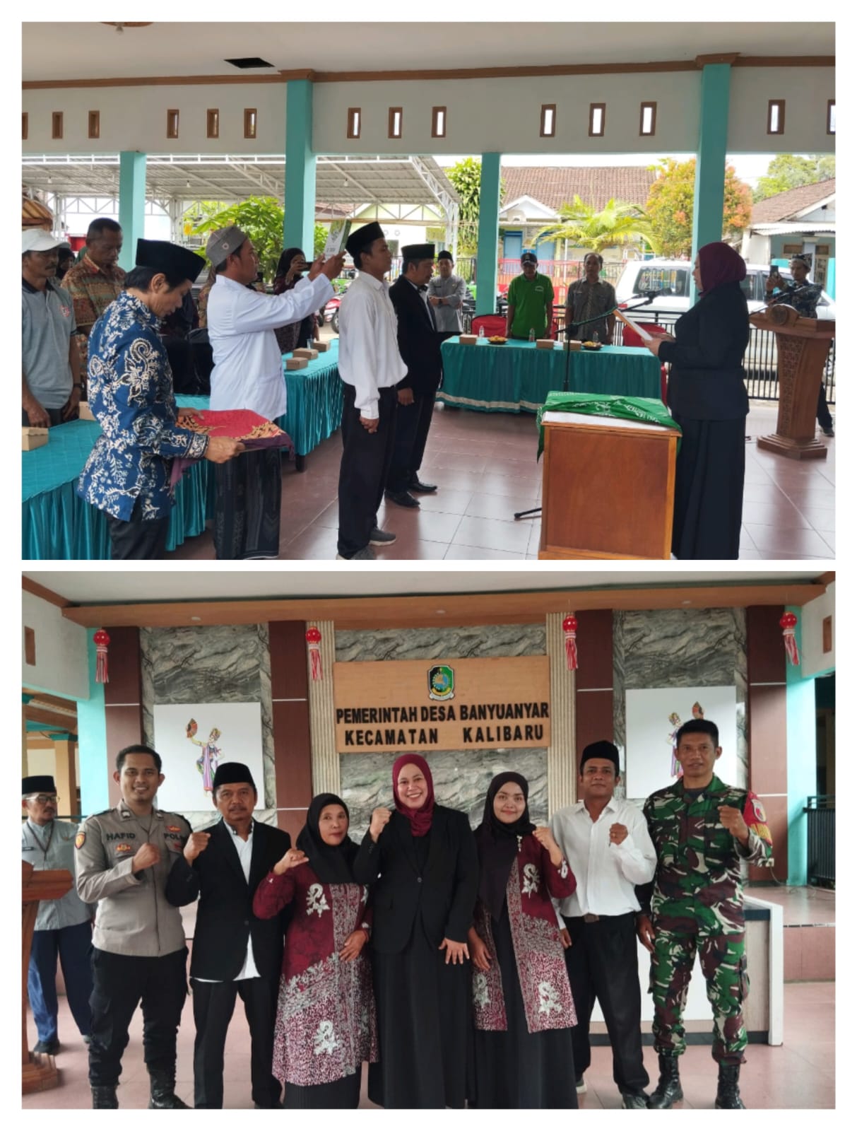 Penyegaran Struktur Organisasi, Kades Banyuanyar Resmi Lantik Sekretaris Desa Baru*