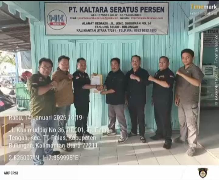 Perkuat Eksistensi di Kalimantan Utara, DPP AKPERSI tu Resmi Serahkan Mandat dan SK Kepengurusan DPD