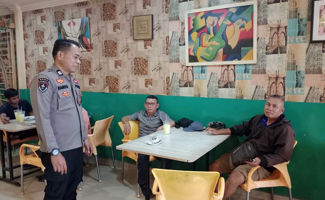 Polsek Batang Tarang Intensifkan Patroli Siang Hari, Pasar dan Jalur Utama Terpantau Aman