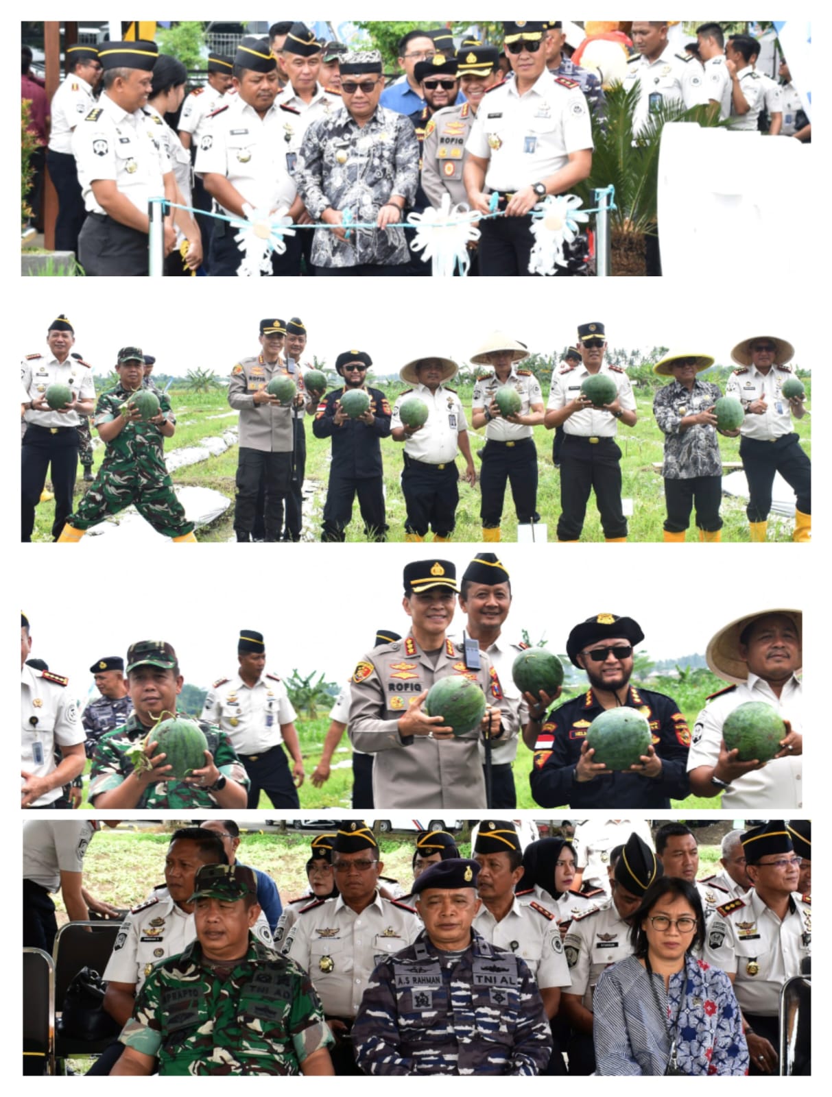 Kasdim 0825/Banyuwangi Hadiri Panen Raya Lapas: Dari Lahan Pemasyarakatan, Harapan Ketahanan Pangan Tumbuh