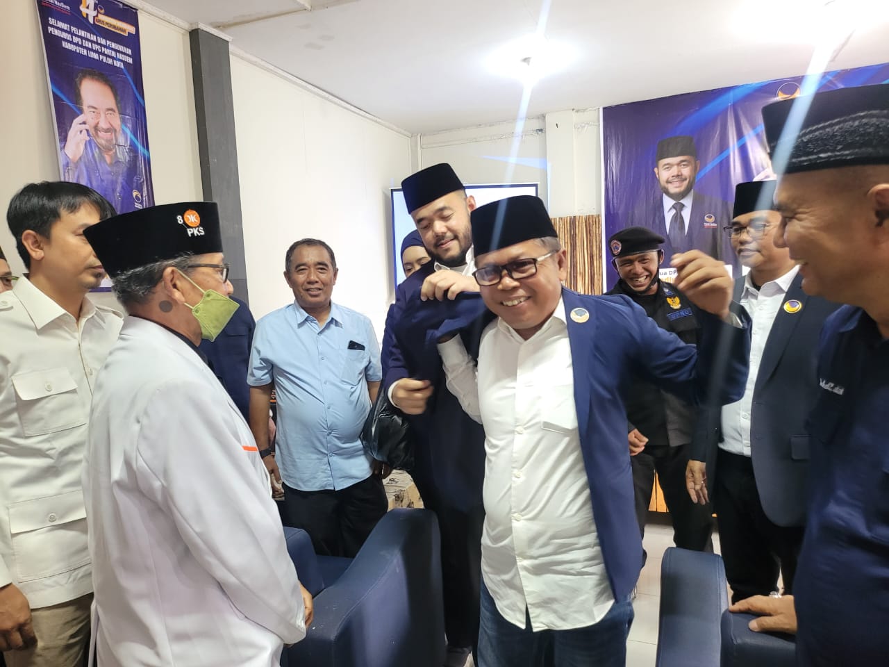 Pengusaha Sukses Bali Imhar Dt. Bijo Resmi Gabung DPD NasDem Lima Puluh Kota