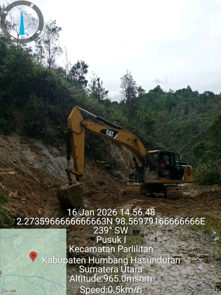 BPBD Humbang Hasundutan Tuntaskan Penanganan Bencana di Dusun II Desa Janji Hutanapa
