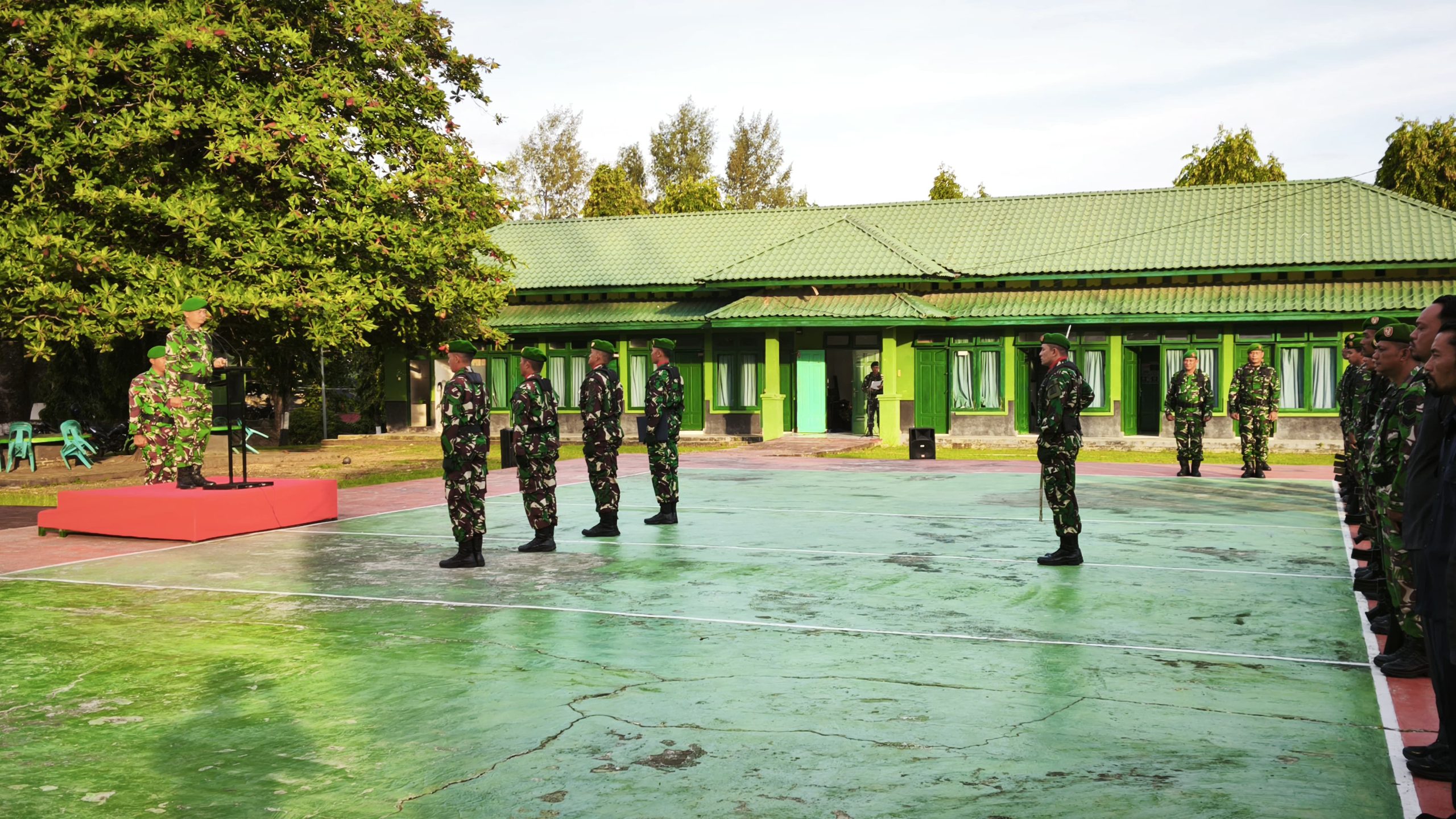 Kodim 0112/Sabang Gelar Upacara 17-San Dengan Khidmat, Dandim Bacakan Amanat Panglima TNI