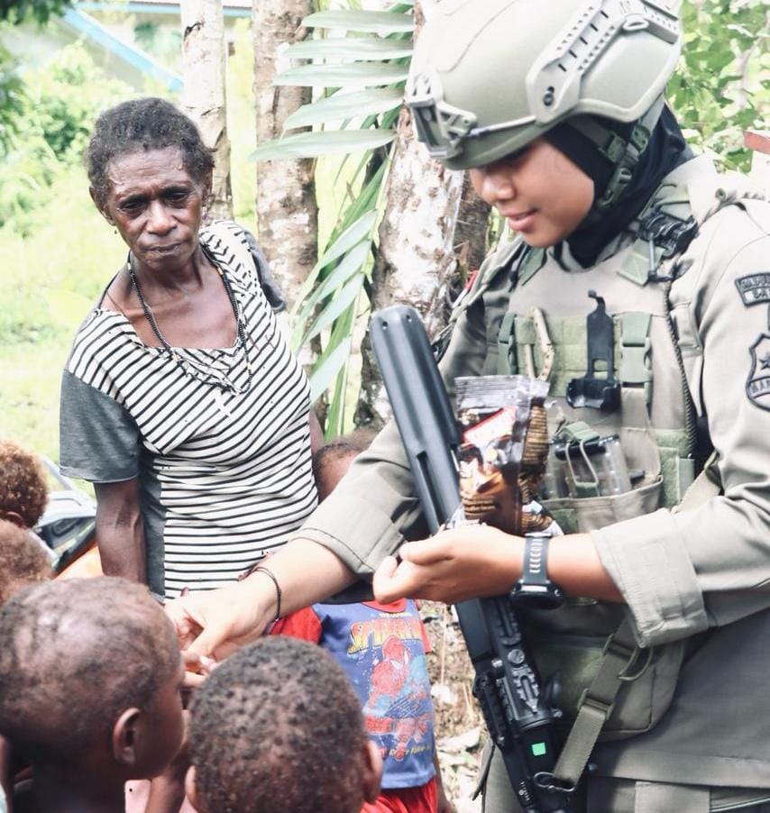 Satgas ODC 2026 Teguhkan Komitmen Kedamaian Melalui Patroli Humanis di Kabupaten Nduga