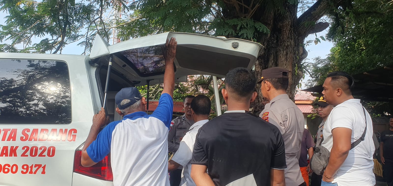 Kapolres Sabang Turun Langsung Lokasi Penemuan Mayat di Kamar Kos.