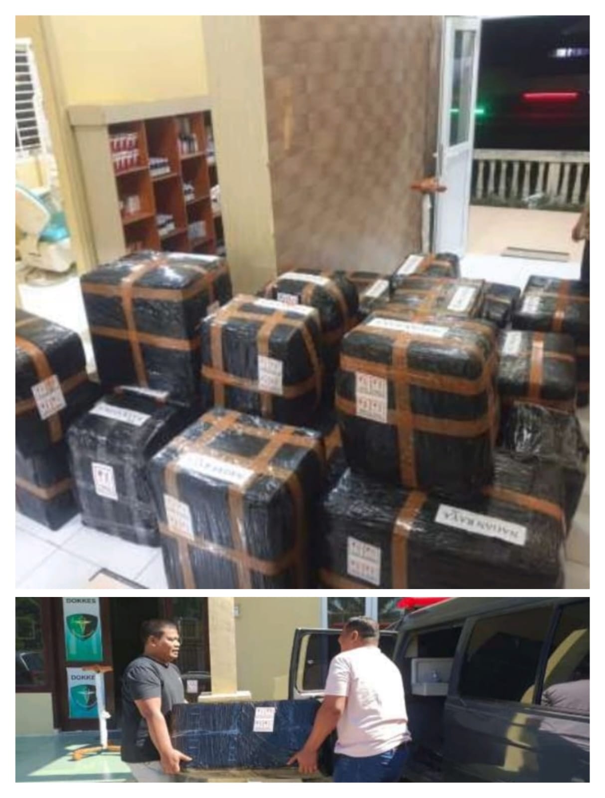 Polri Salurkan Bantuan Obat, BMHP, dan Vaksin Tetanus ke Jajaran Wilayah Barat Aceh