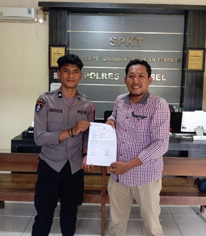 Resmi dilaporkan ke polres halsel dugaan Pemalsuan Dokumen Pilkades Galala Disebut Mengendap di Polres Halsel, Polisi Diminta Segera Menindaklanjuti