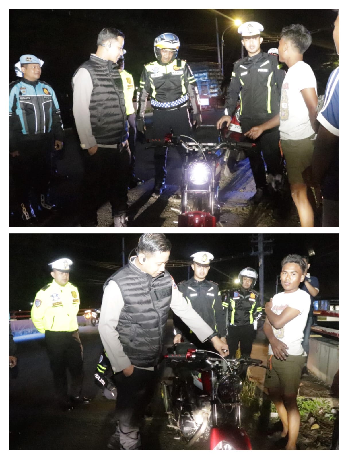 Pimpin Patroli KRYD, Kapolres Sumenep : Berikan Rasa Aman dan Nyaman Masyarakat