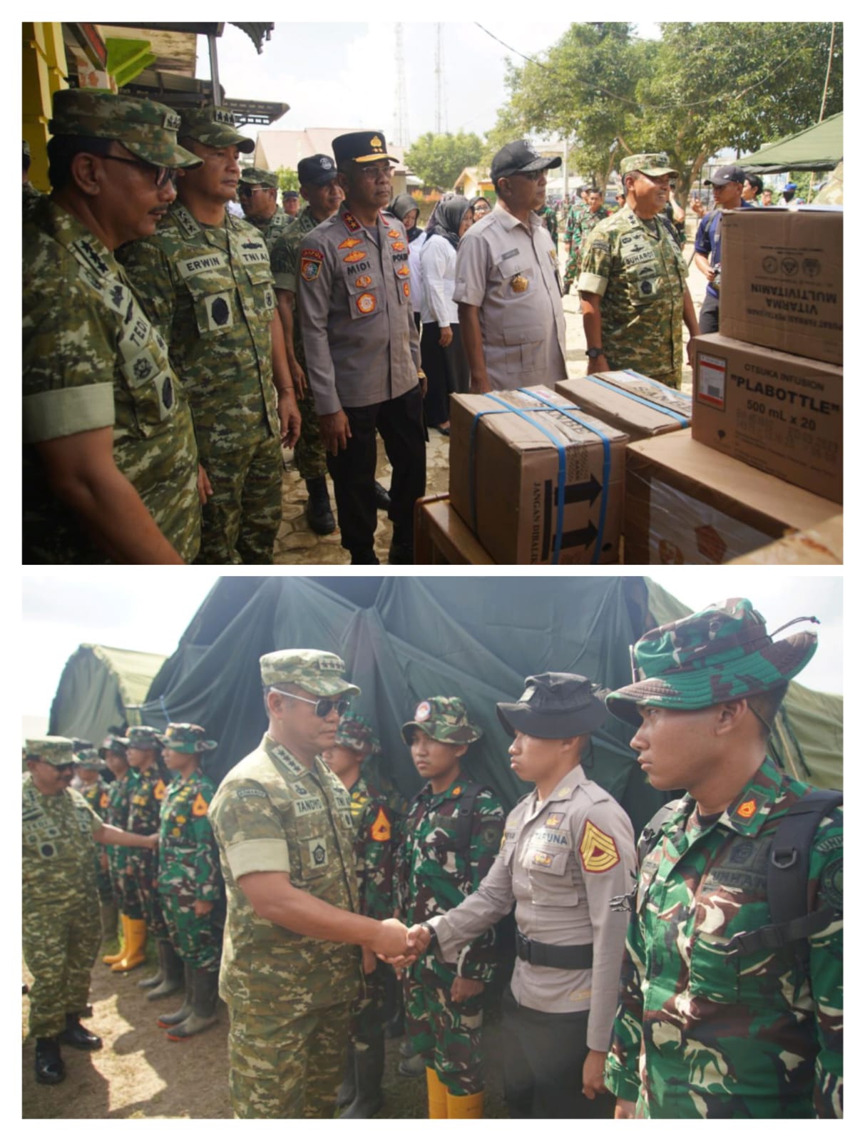 Sinergi TNI-Polri: Wakil Panglima TNI dan Gubernur Akpol Tinjau Pemulihan Pascabanjir di Aceh Tamiang